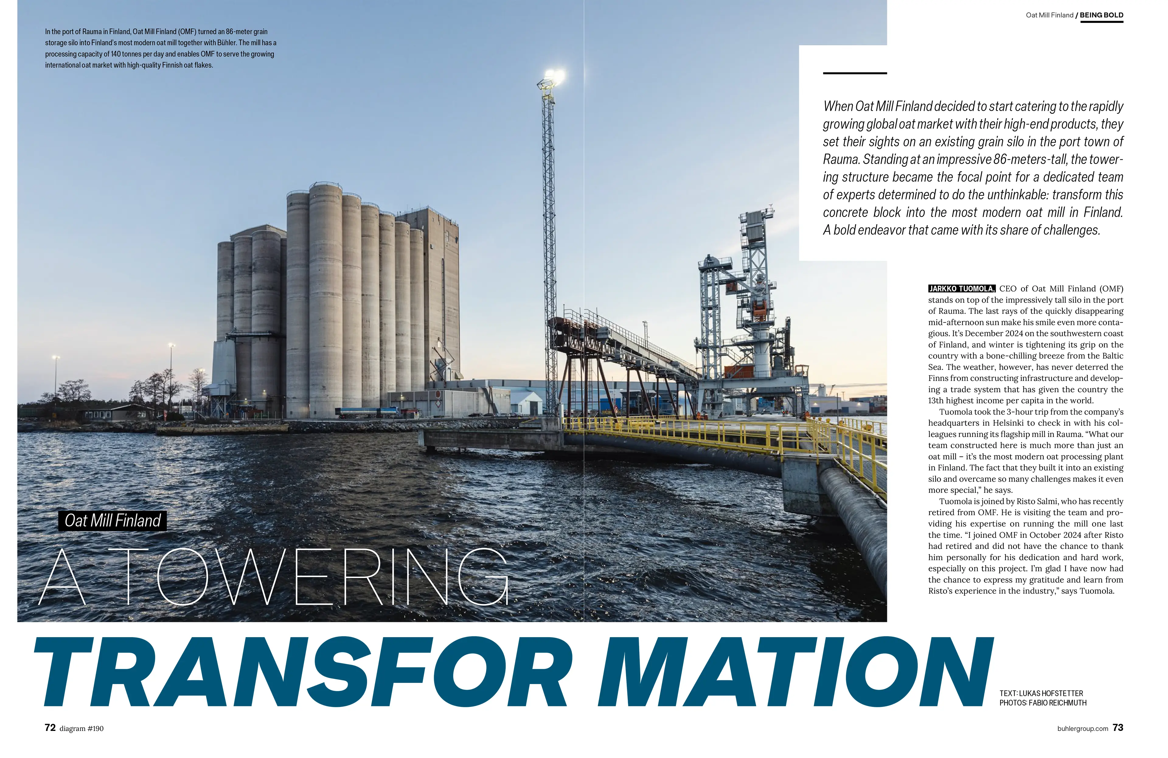 Magazin-Spread 1 – A Towering Transformation